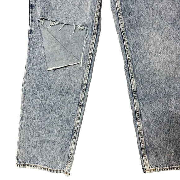 Good American Jeans Womens Size 4 /28 90s Duster Straight High Rise NEW GNDU999T - Picture 3 of 12